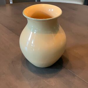 Longaberger pottery vase. Made in the USA. Mint condition Stored since purchased